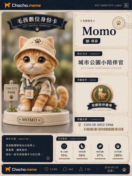 毛孩數位身份卡
